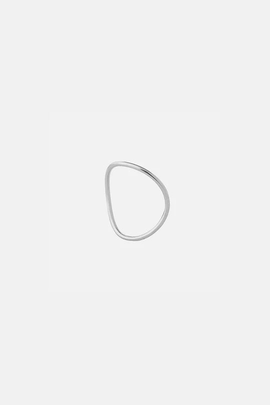 Kara Yoo Wave Stacking Ring (Sterling Silver)