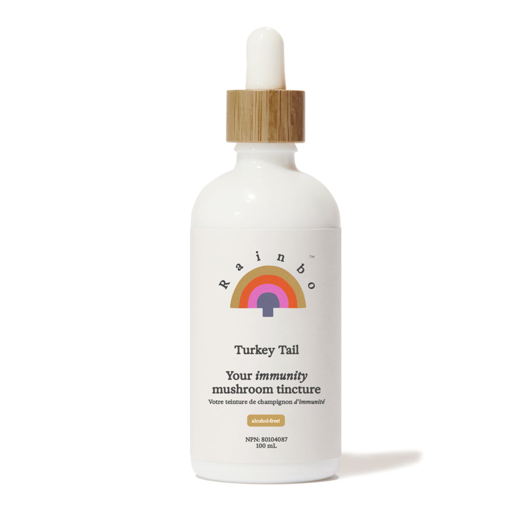 Rainbo Turkey Tail Tincture (Alcohol-Free)