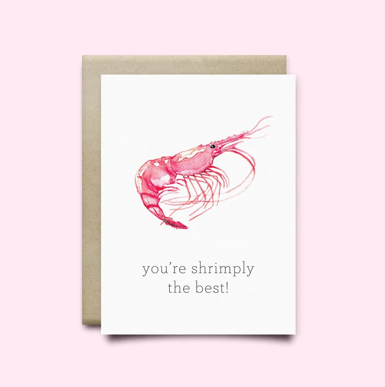 Wild Canary Shrimp Card