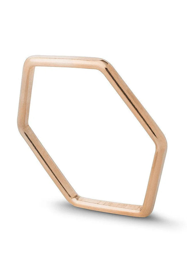 Kara Yoo Hexagon Stacking Ring