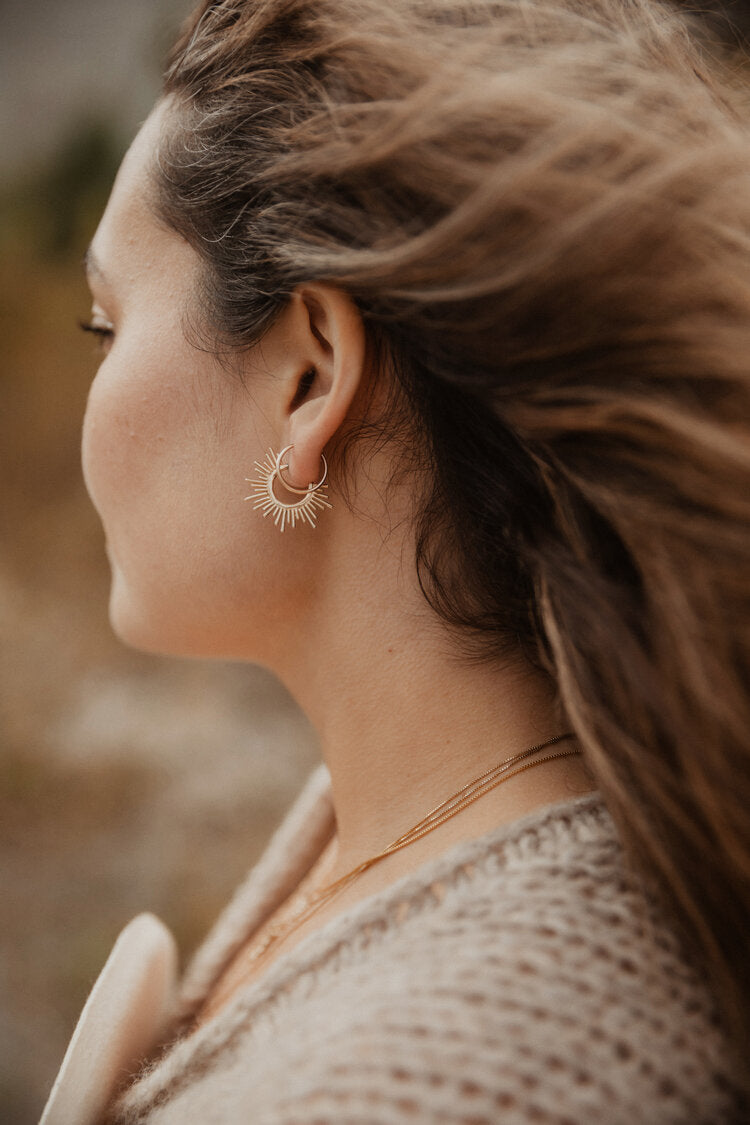 Hawkly Radiance Hoops