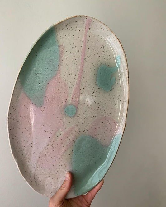 Sydsicle Ceramic Platter