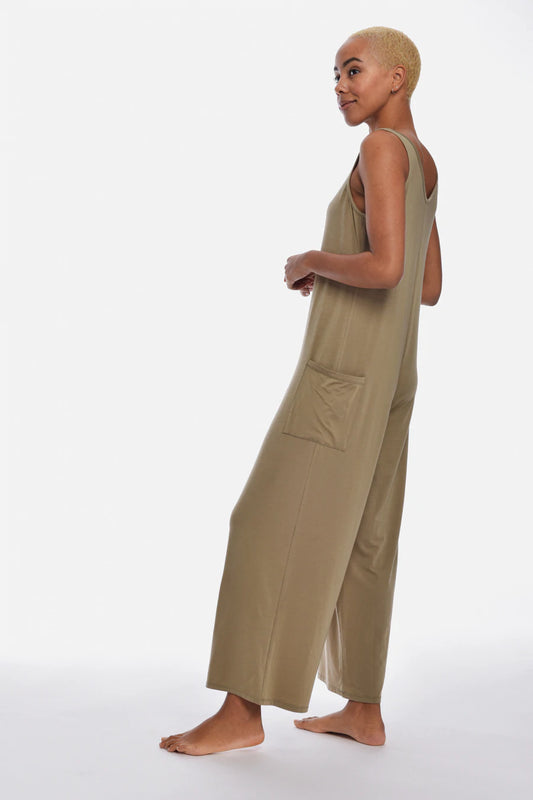 Paper Label Hannah Jumpsuit Olive