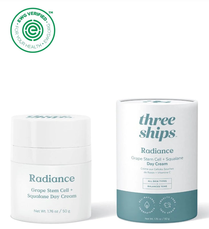 Three Ships Radiance Grape Stem Cell + Squalene Day Cream